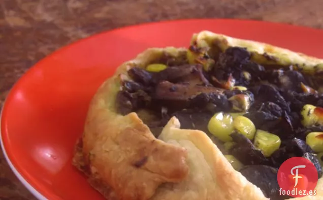 Tartas de Puré de Huitlacoche , Champiñones y Poblano - Sin Gluten Recetas