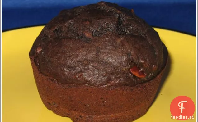 Muffins de Fibra de Chocolate de Un Tazón