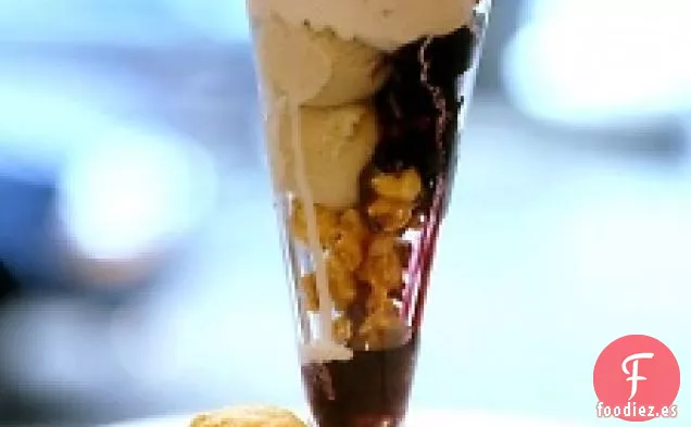Helado de Maíz con Arándanos