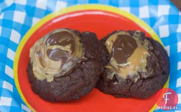 Galletas de Chocolate, Avellana, Mantequilla de Maní, Lava