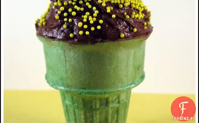 Cupcakes de Cono de Helado