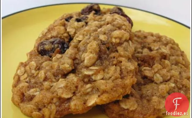 Galletas de Pasas de Uva Veganas Masticables de Avena