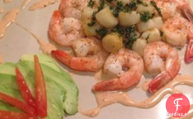 Vieiras a la Parrilla