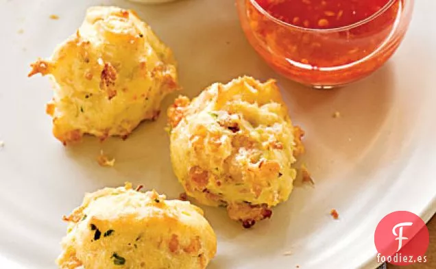 Tostadas de Camarones con Dos Salsas
