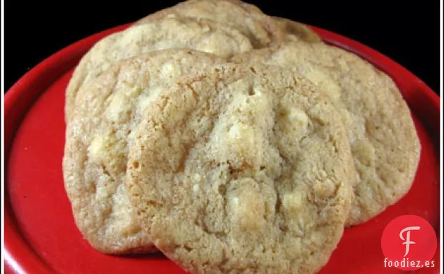 Galletas de Macadamia de Chocolate Blanco