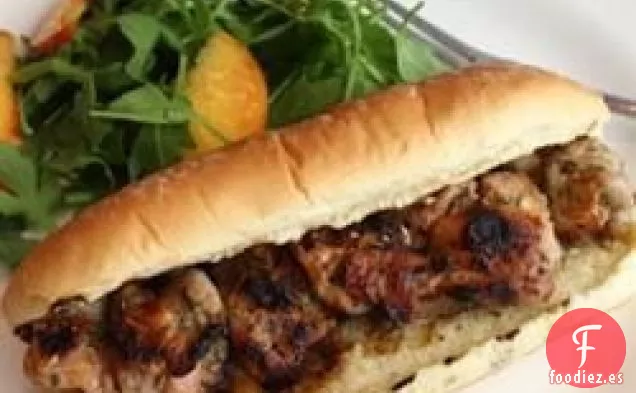 Salchichas de Pollo a la Parrilla