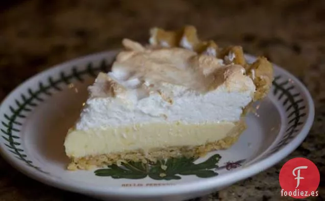 Tarta Mágica de Merengue de Limón