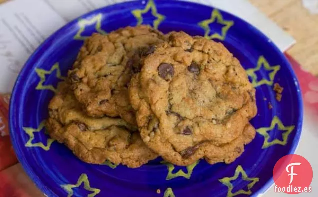 Galletas Tostadas con Chispas de Chocolate y Coco de Nuez