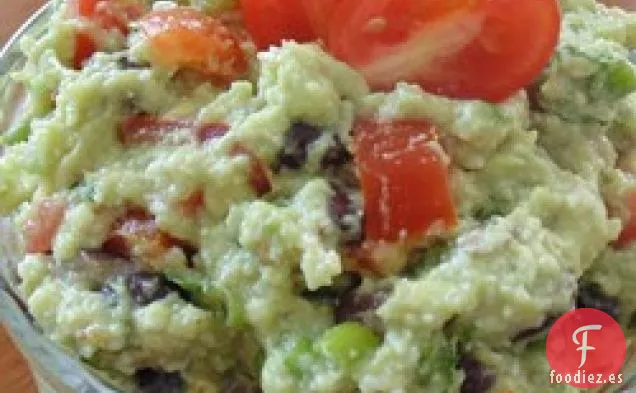 Guacamole de Frijoles Negros con Queso