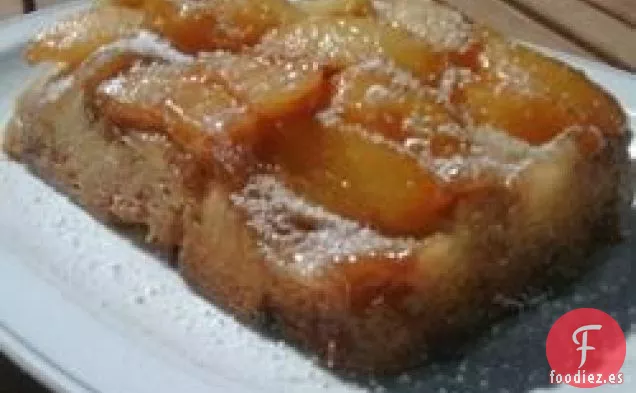 Tarta Invertida de Melocotón III