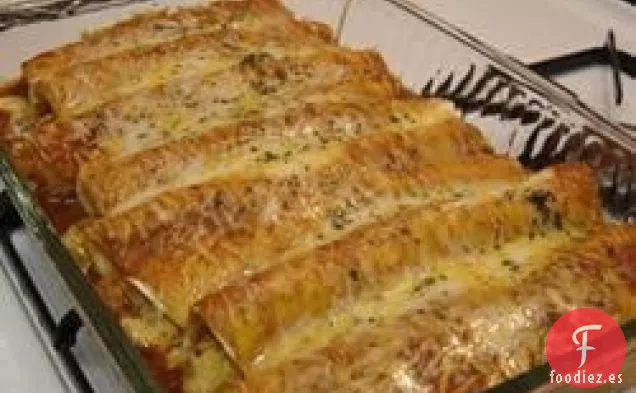 Enchiladas de Pollo Picantes