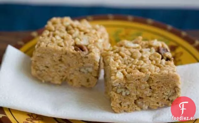 Crema de Cacahuete y Krispies de Nueces Tostadas