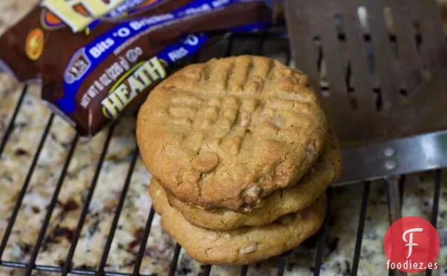 Galletas Gigantes de Mantequilla de Maní