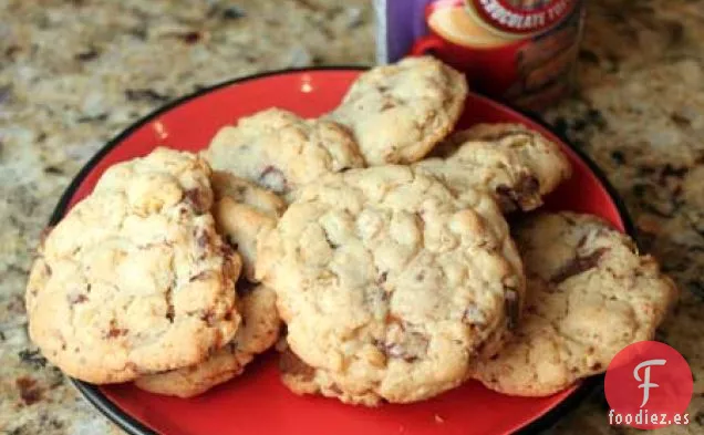 Galletas de Avena con Trozos de Caramelo