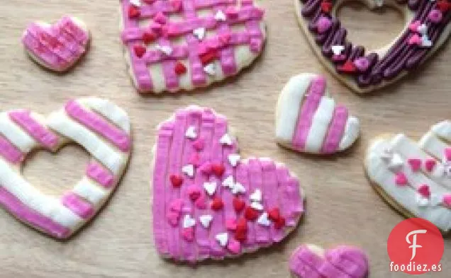 Galletas de Mantequilla a la Antigua con Glaseado de Mantequilla