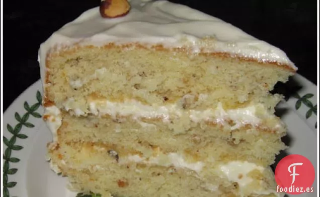 Pastel de Crema de Avellanas
