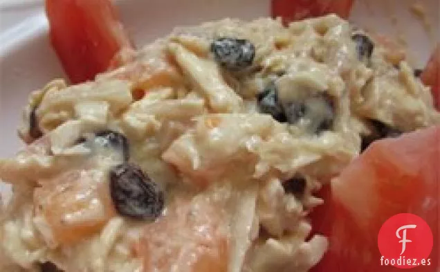 Ensalada de Pollo con Sabor a Fruta