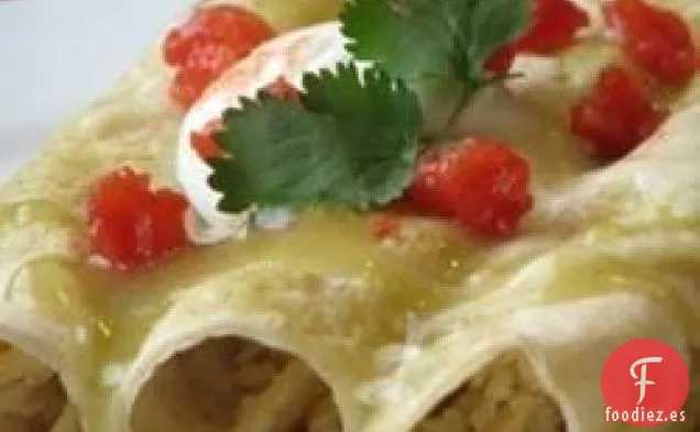 Enchiladas de Salsa Verde