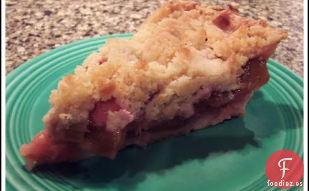 Pastel de Miga de Ruibarbo y Pastel de Miga de Manzana