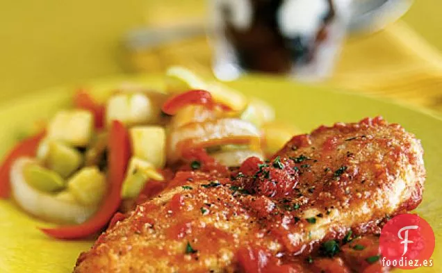 Cosecha De Pollo Con Verduras