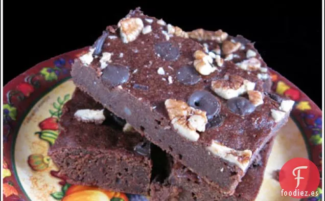 Brownies Dobles de Puré de Patata y Chocolate