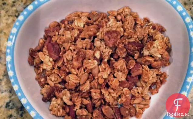 Compota de Manzana y Granola de Agave