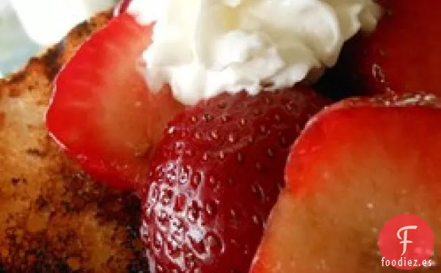 Tarta de Fresa con Balsámico