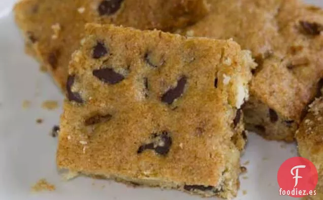 Barritas de Nuez, Chocolate y Chispas Blancas