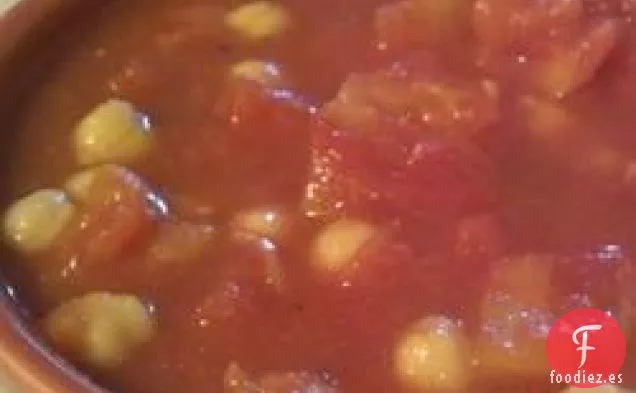 Garbanzos Picantes de Estudiante Universitario