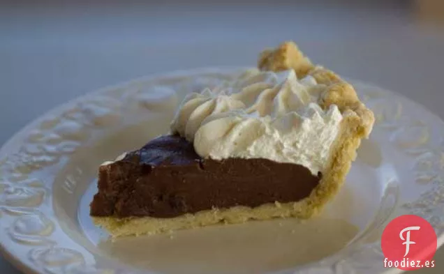 Pastel de Crema de Chocolate
