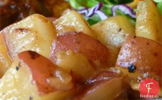 Patatas Rojas Asadas con Miel