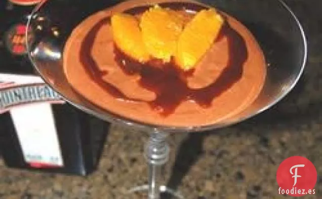 Mousse de Chocolate con Sabor a Naranja