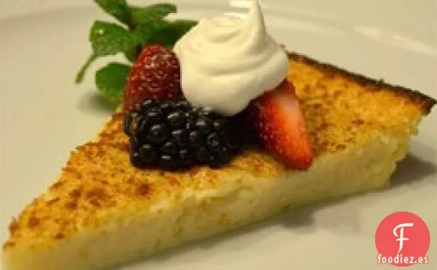 Pastel de Natillas de Huevo I