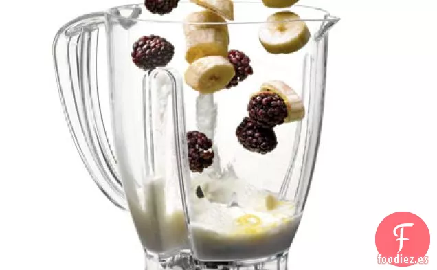 Batido Slim de Mora y Plátano