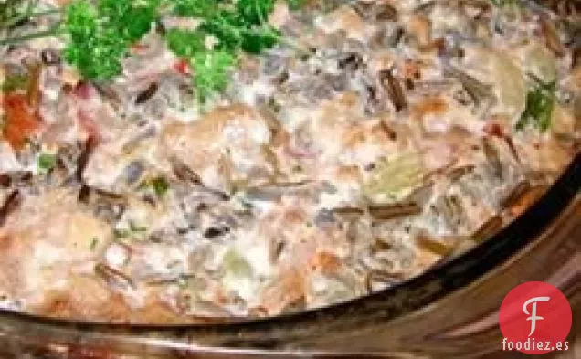 Cazuela de Cerdo y Arroz Salvaje