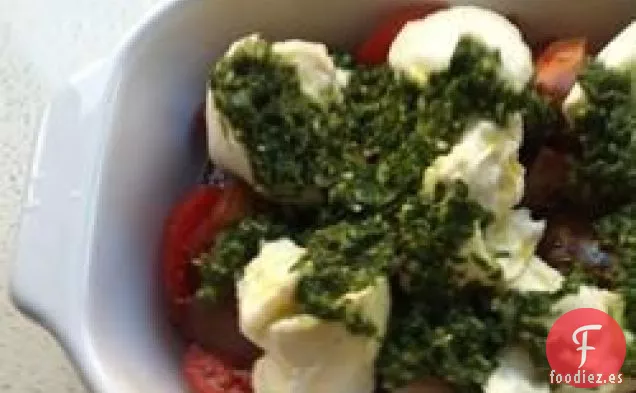 Ensalada Caprese Sonriente