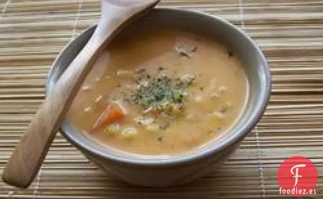 Ash-e-jow (Sopa de Cebada Iraní / Persa)