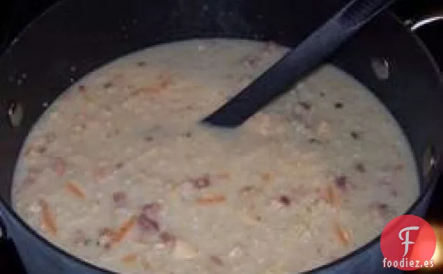 Sopa de Arroz Salvaje de Pollo II