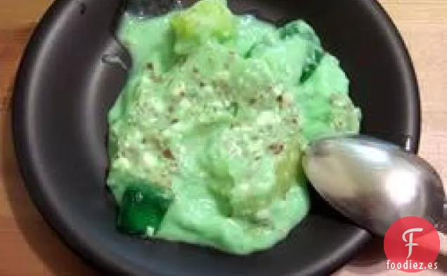 Ensalada de Gelatina de Soda de Limón y Lima