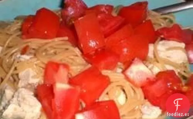 Pasta de Pajarita de Pollo Italiana