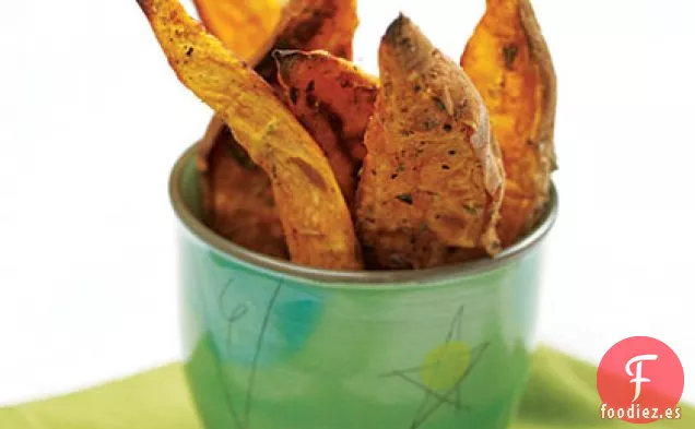 Rodajas De Boniato Asadas Al Horno