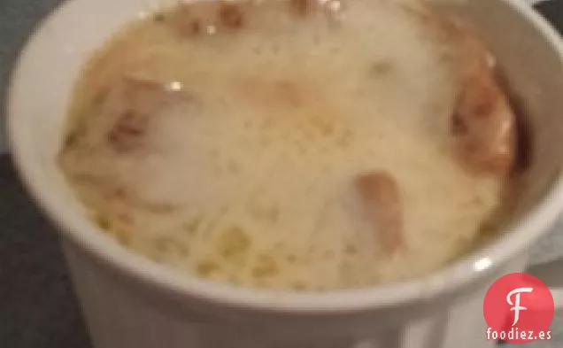 Sopa de Cebolla Francesa de Otoño