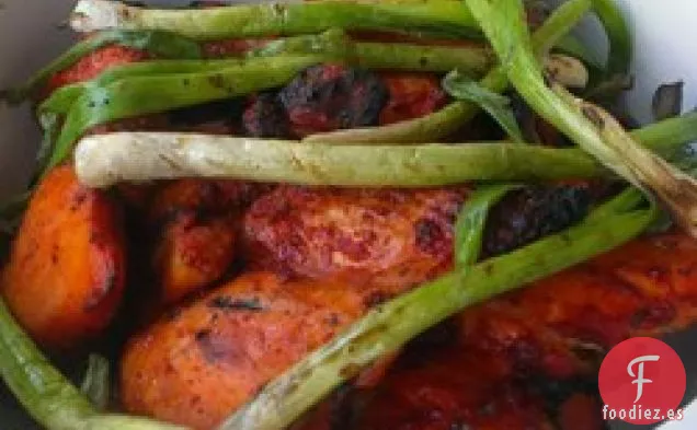 Pollo Tandoori a la Parrilla