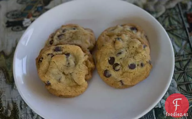 Galletas con Chispas de Chocolate con Mantequilla Clarificada