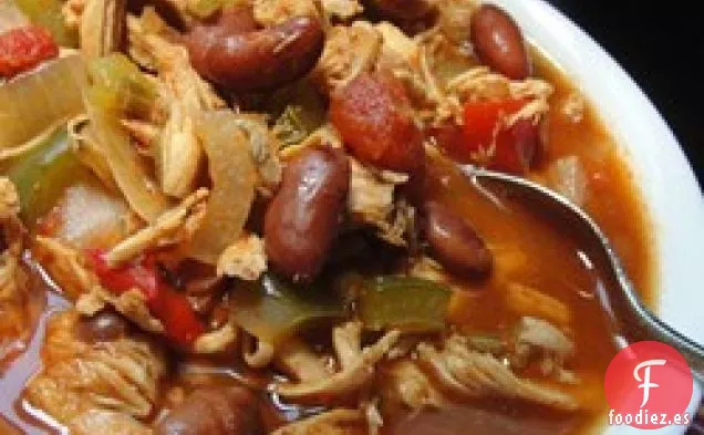 Chili de Pollo con Brisa Ligera de Aficionado