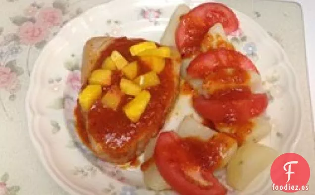 Atún Fresco Portugués (Salsa y Adobo)