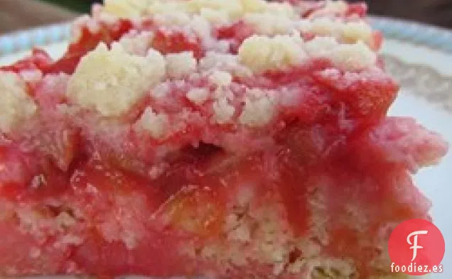 Pastel de Ruibarbo de Mamá