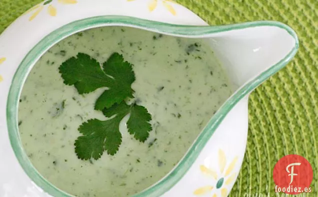 Aderezo Cremoso de Tomate y Cilantro