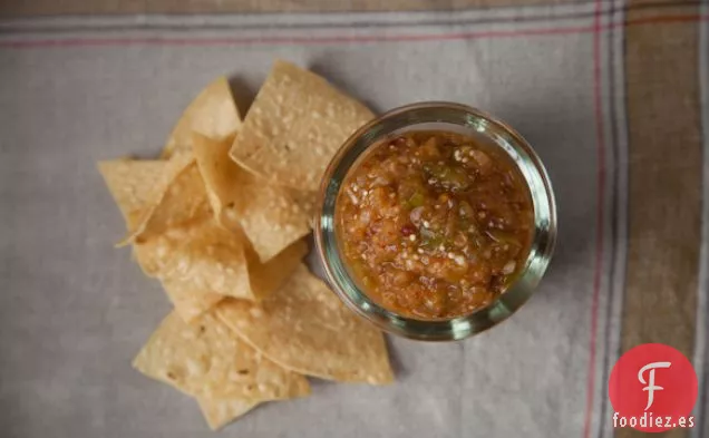 Salsa De Tomate Y Piña A La Parrilla