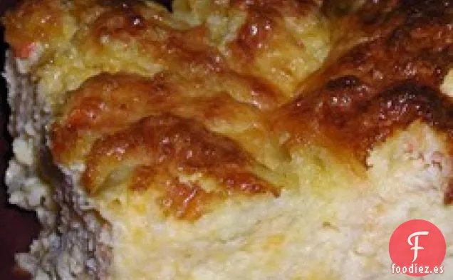 Cazuela de Huevo de Chile Verde Navideño